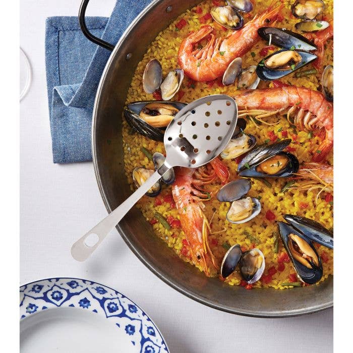 Pierced Serving Spoon, 9in