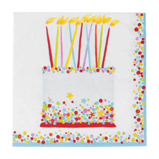 Caspari Birthday Cake Luncheon Napkins - Marcel’s Culinary Experience