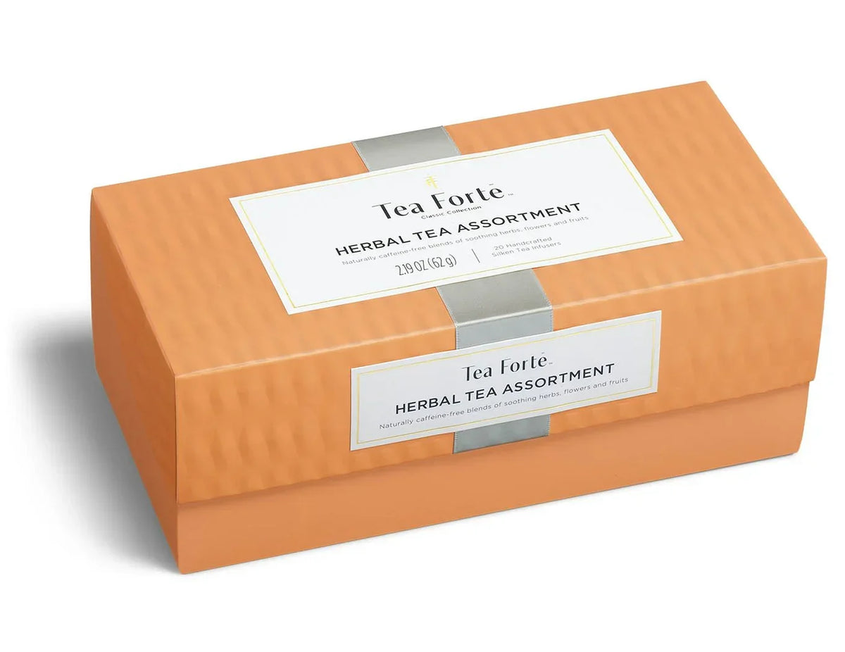 Tea Forte Sample Box Box Tea Forte Herbal Tea Presentation Box – Marcel’s Culinary Experience
