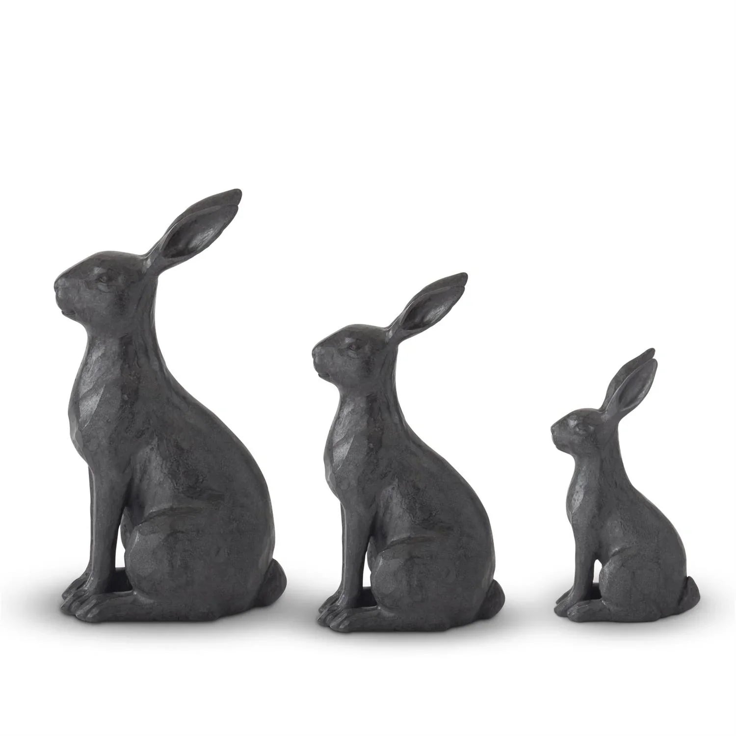 Black Resin Faux Cast Iron Rabbit - Marcel’s Culinary Experience