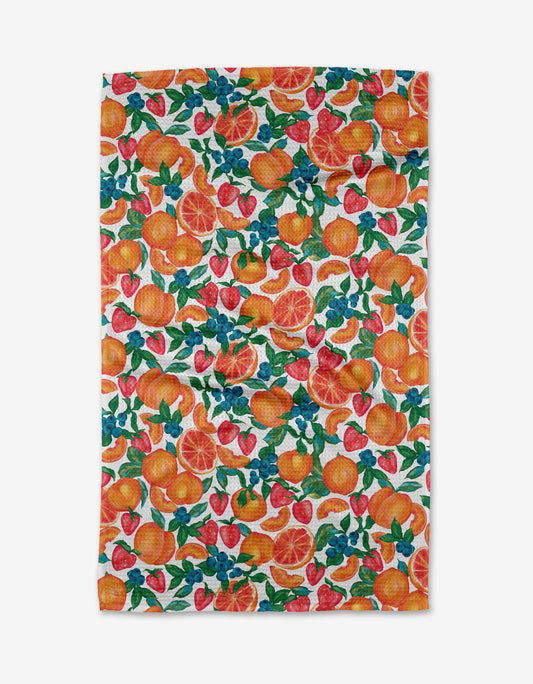 Geometry Zesty Life Tea Towel