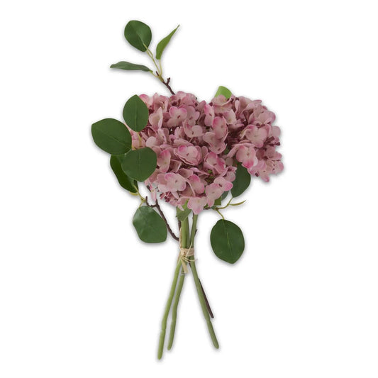 Dark Pink Real Touch Hydrangea Bundle 12" - Marcel’s Culinary Experience