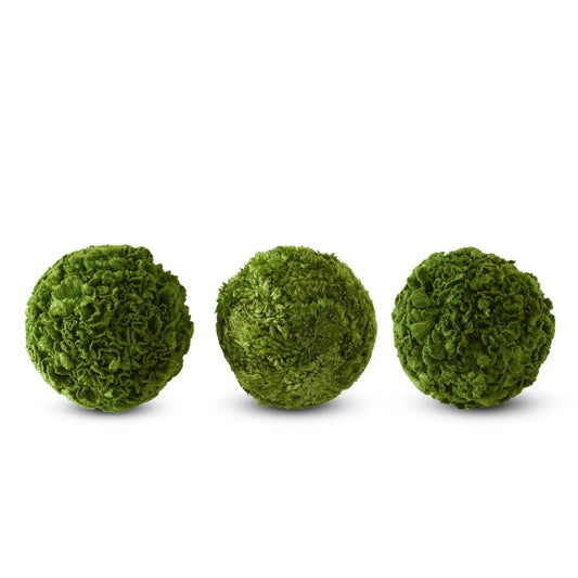 Assorted Faux Moss Filler Balls - Marcel’s Culinary Experience