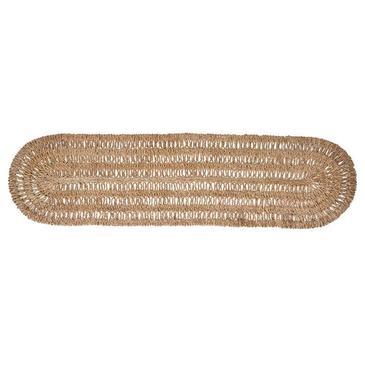 Juliska Straw Loop 16"x 60" Table Runner - Natural - Marcel’s Culinary Experience