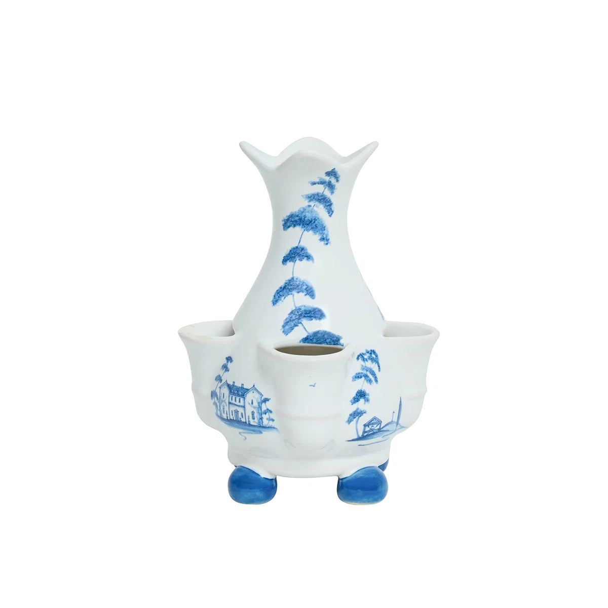 Juliska Country Estate 6" Tulipiere Vase, Delft Blue