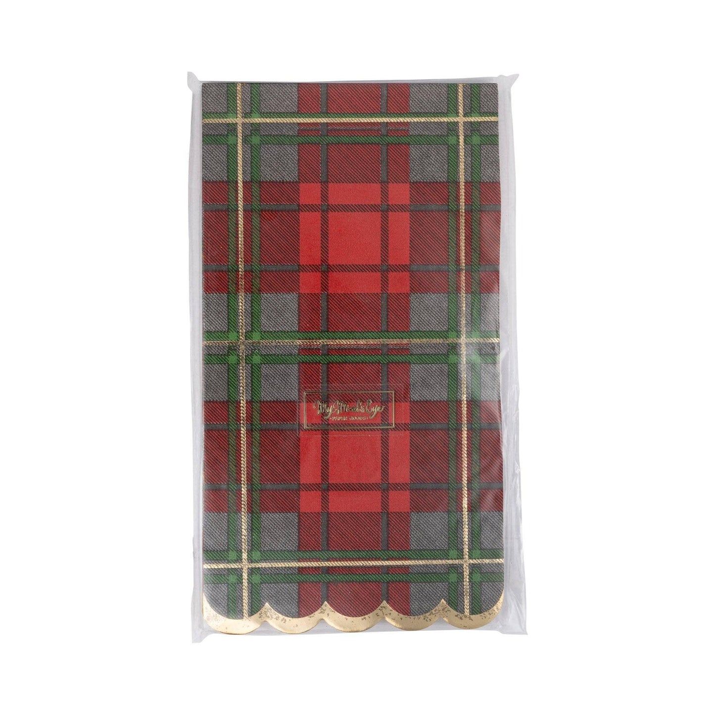 Red Christmas Plaid Dinner Napkin - Marcel’s Culinary Experience