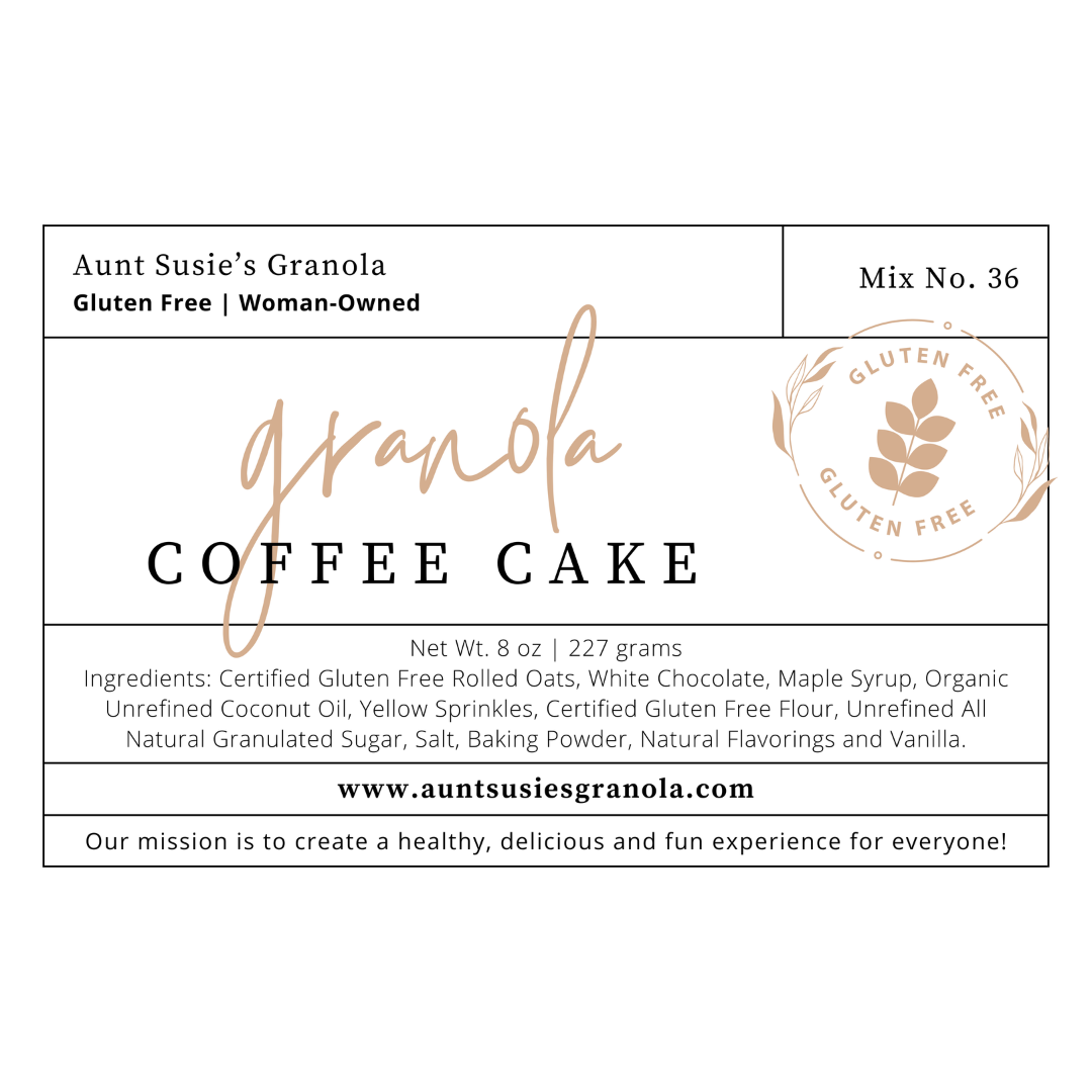 Coffee Cake Granola - Marcel’s Culinary Experience