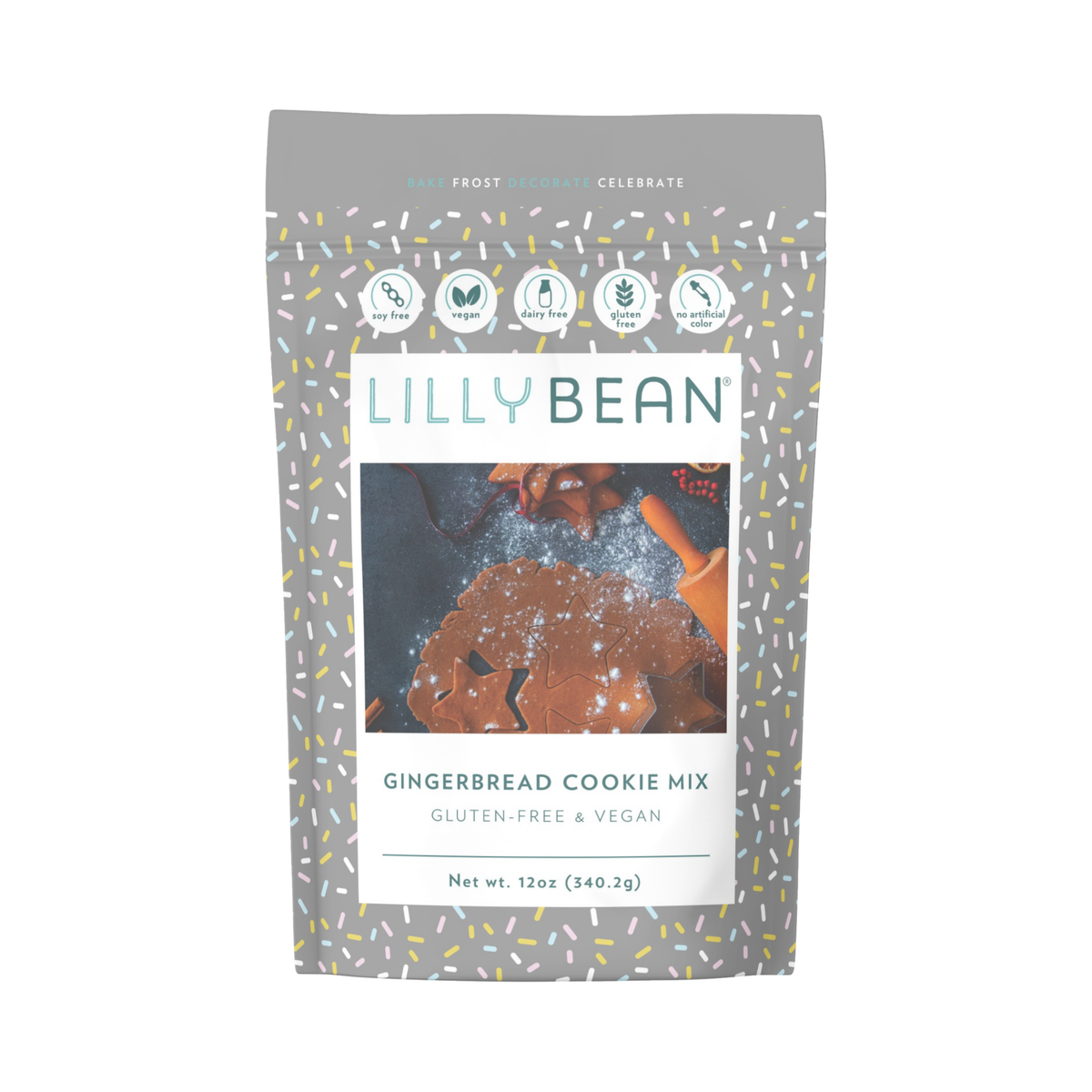 LillyBean Gingerbread Cookie Mix