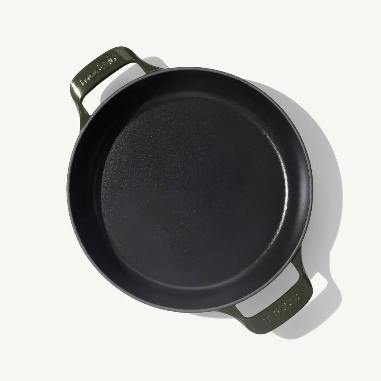 Made In Willow Green Enameled Cast Iron Braiser -3.5 Qt - Marcel’s Culinary Experience