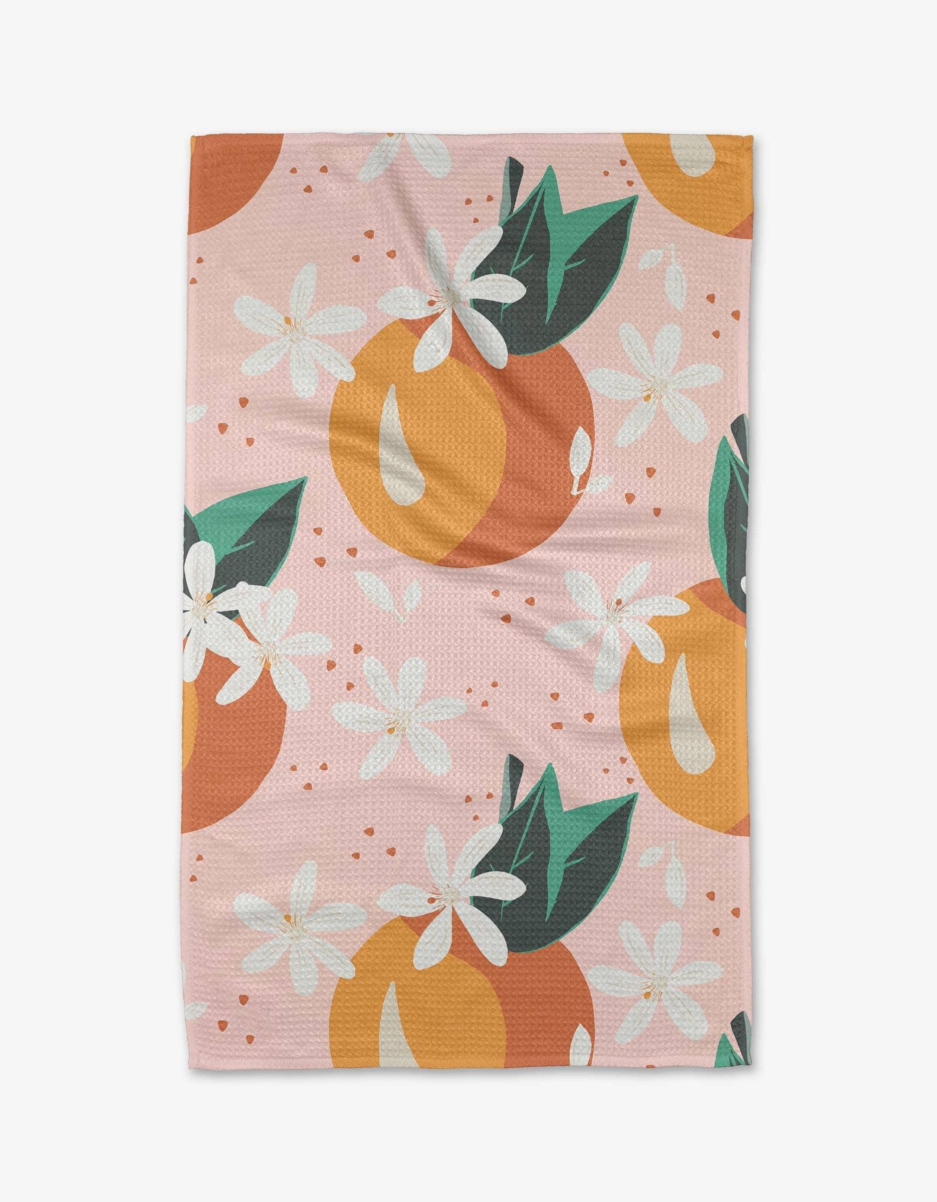 Geometry Just Peachy Tea Towel - Marcel’s Culinary Experience