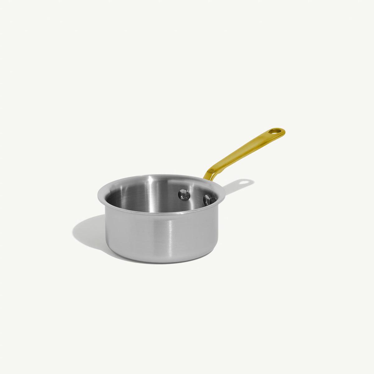 Made In Butter Warmer with Brass Handle