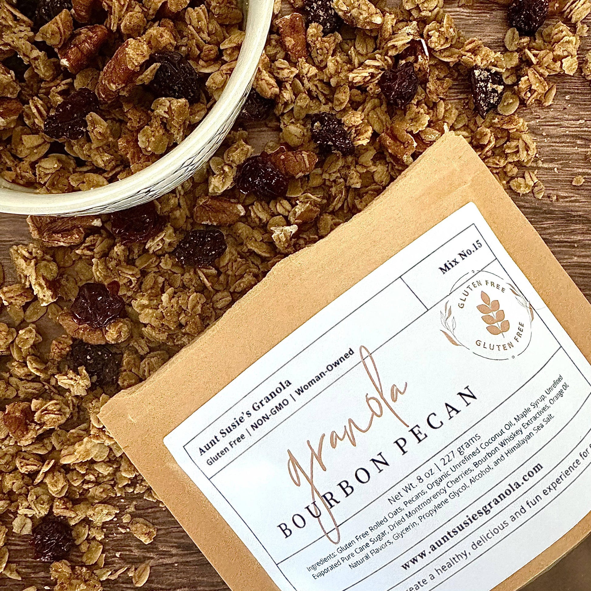Bourbon Pecan Granola - Marcel’s Culinary Experience
