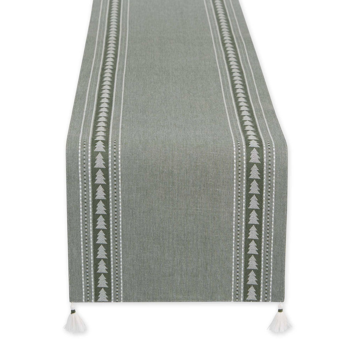 Balsam Fir Jacquard Table Runner - Marcel’s Culinary Experience