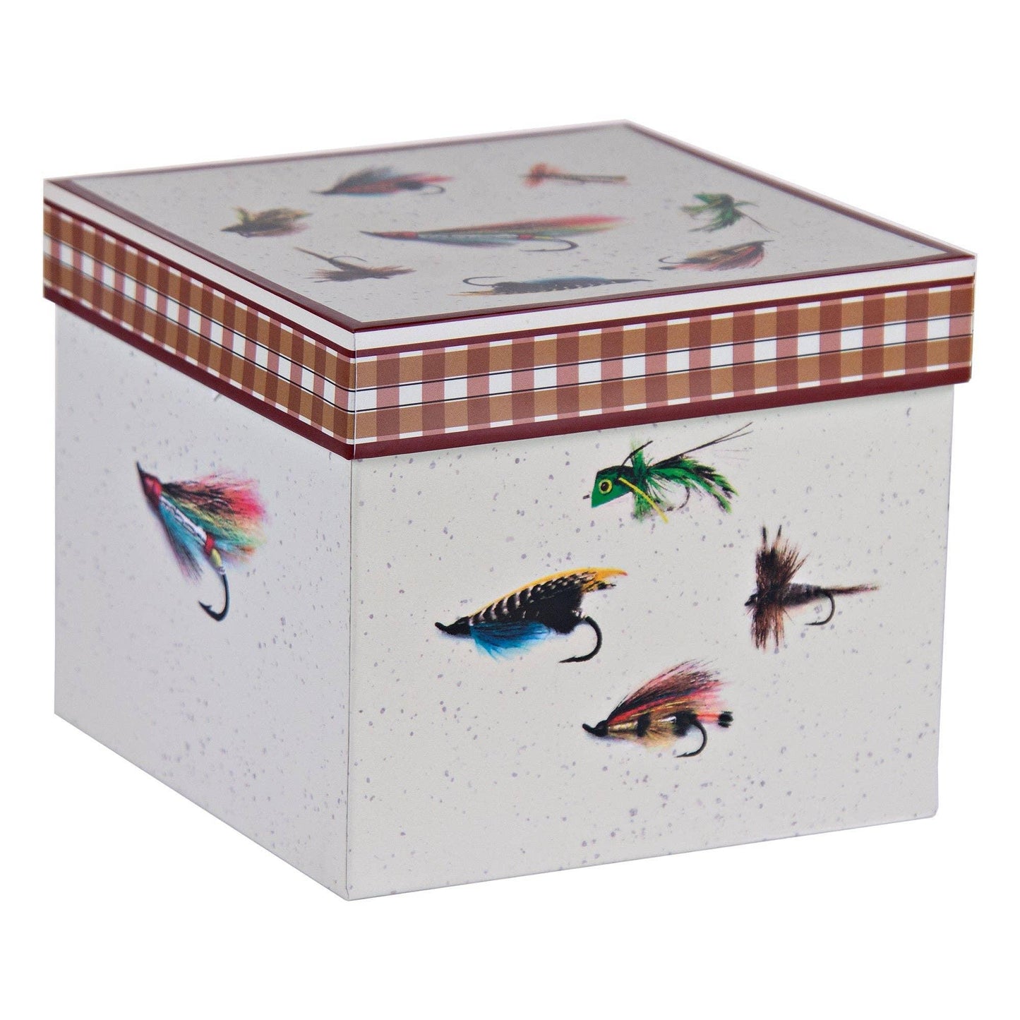 Golden Rabbit Enamelware Fishing Fly Mug Gift Box