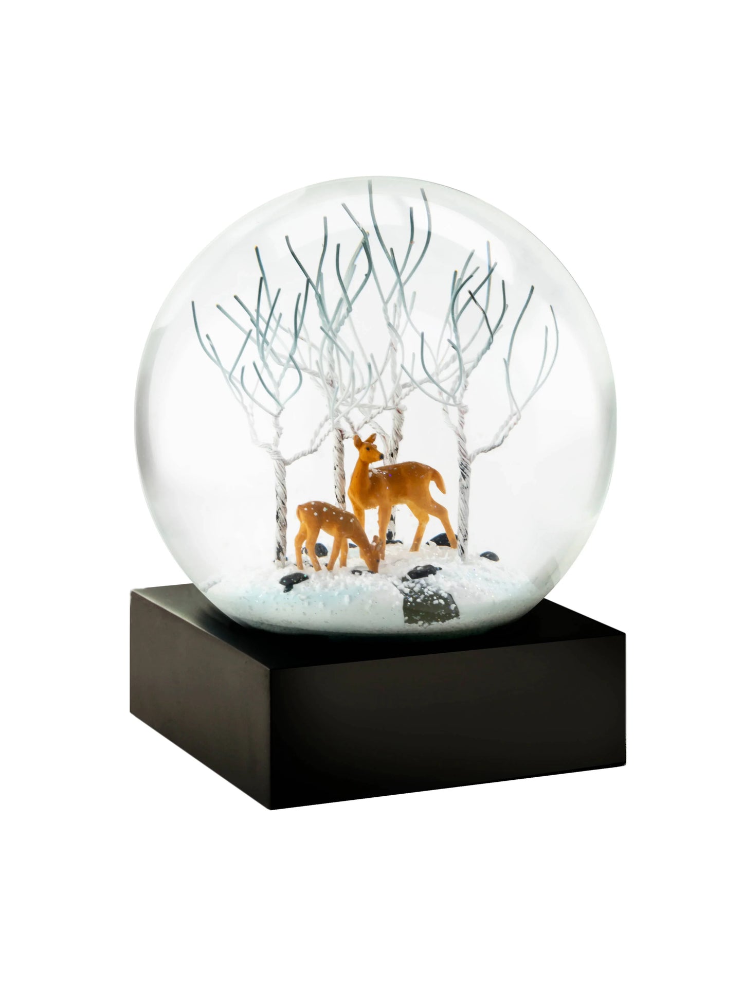 Deer in Woods Snow Globe - Marcel’s Culinary Experience