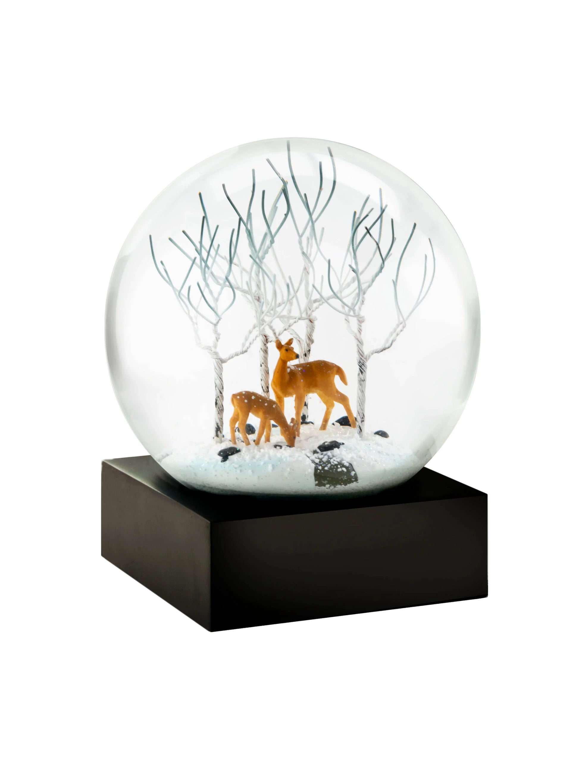 Deer in Woods Snow Globe - Marcel’s Culinary Experience