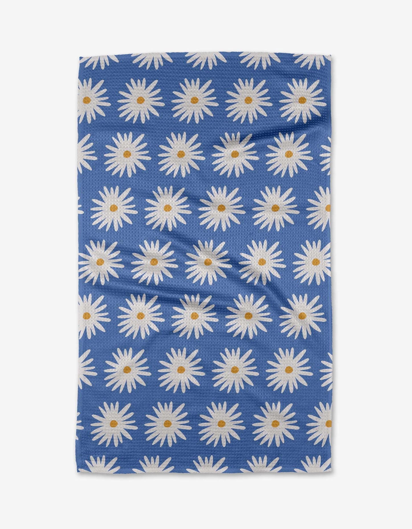 Geometry Blue Daisies Tea Towel - Marcel’s Culinary Experience