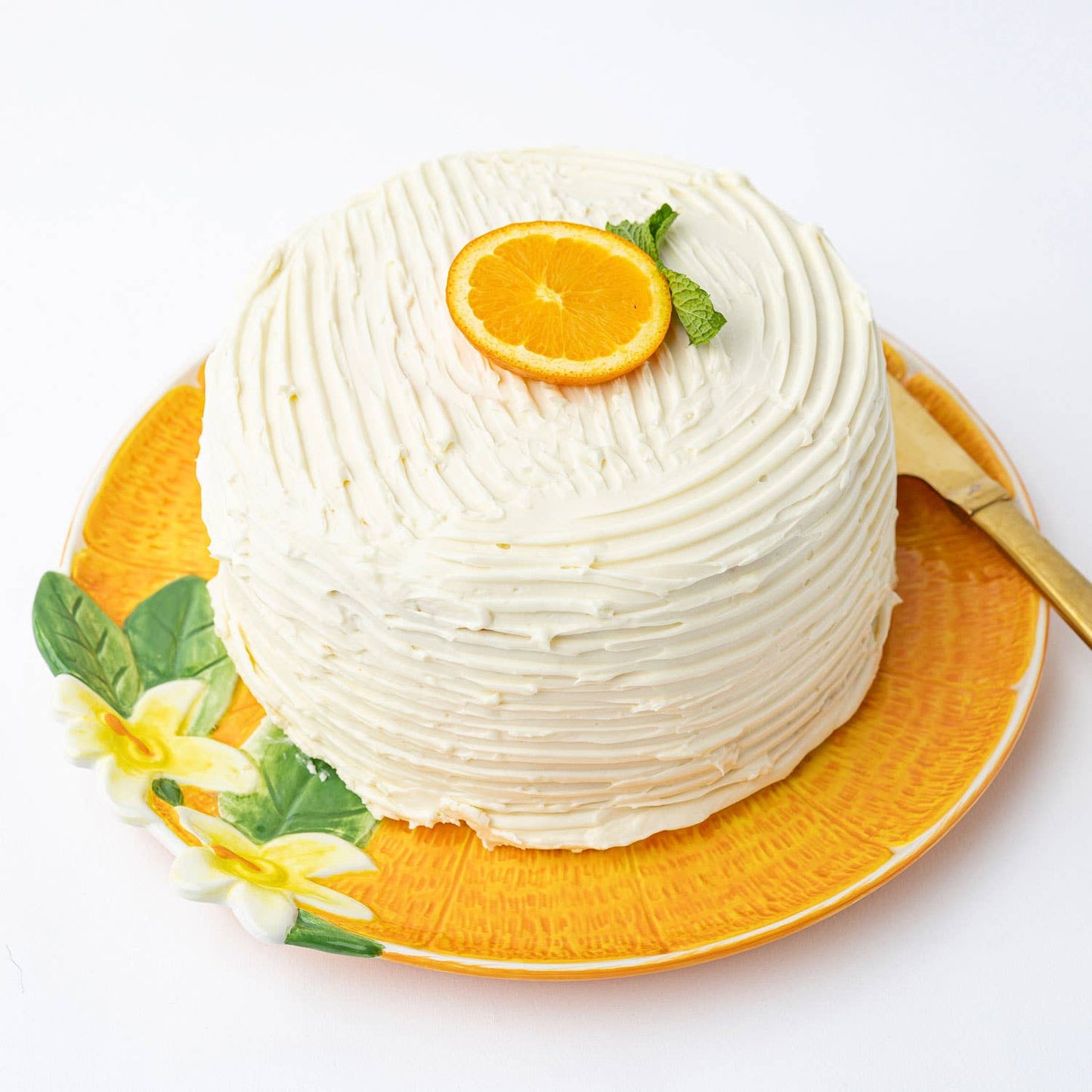 Orange Serving Platter