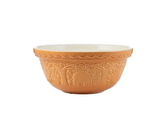 Mason Cash In The Forest S24 Bear Ochre Mixing Bowl 9.75" - Marcel’s Culinary Experience