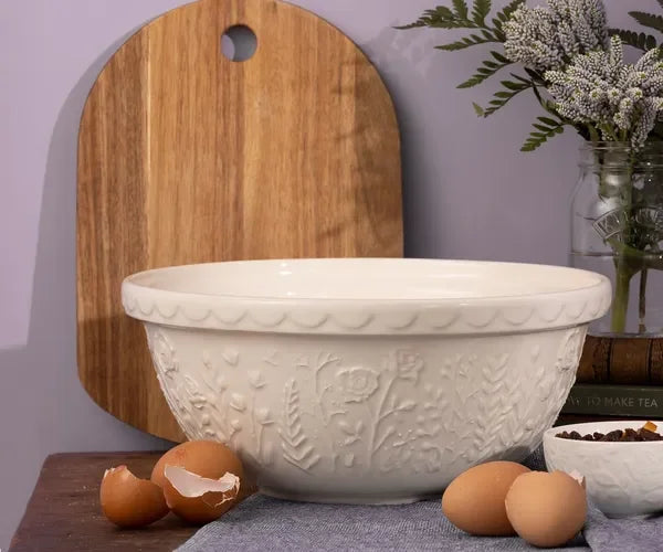 Mason Cash In The Meadow S12 Rose Mixing Bowl 11.25" - Marcel’s Culinary Experience