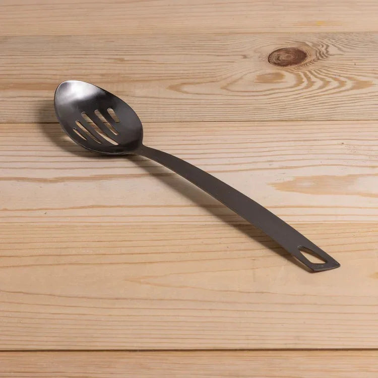 Onyx Helix Slotted Spoon - Marcel’s Culinary Experience