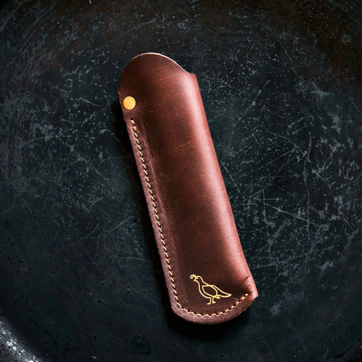 Smithey Extended Leather Skillet Handle Sleeve | 6 Inch