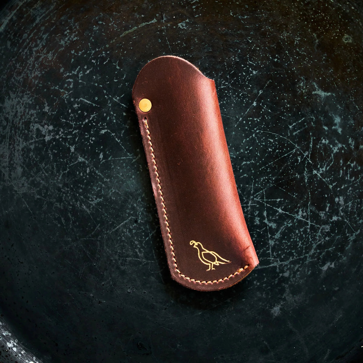 Smithey Standard Leather Skillet Handle Sleeve | 4.5 Inch