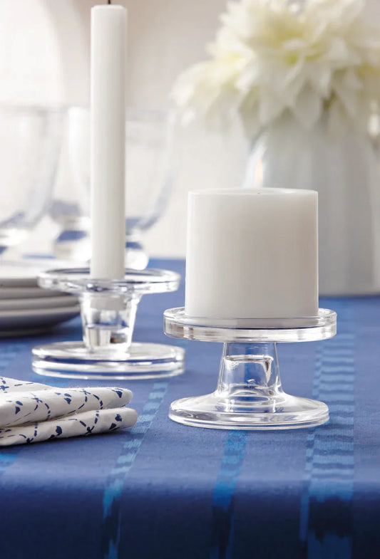Bobbin Reversible Glass Candle Holder - Marcel’s Culinary Experience
