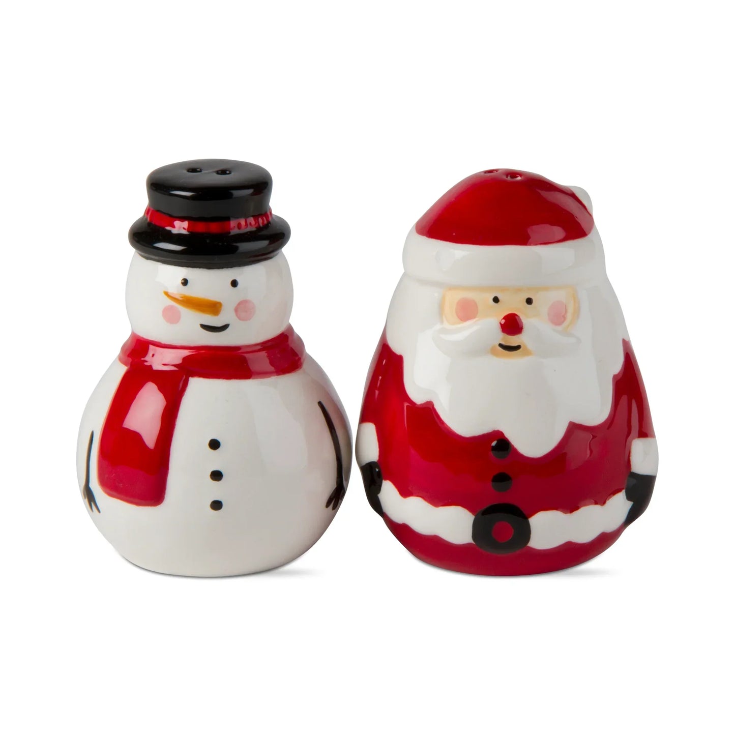 Jolly Santa & Snowman Salt & Pepper Set - Marcel’s Culinary Experience