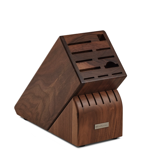 Wusthof 17-Slot Walnut Knife Block - Marcel’s Culinary Experience