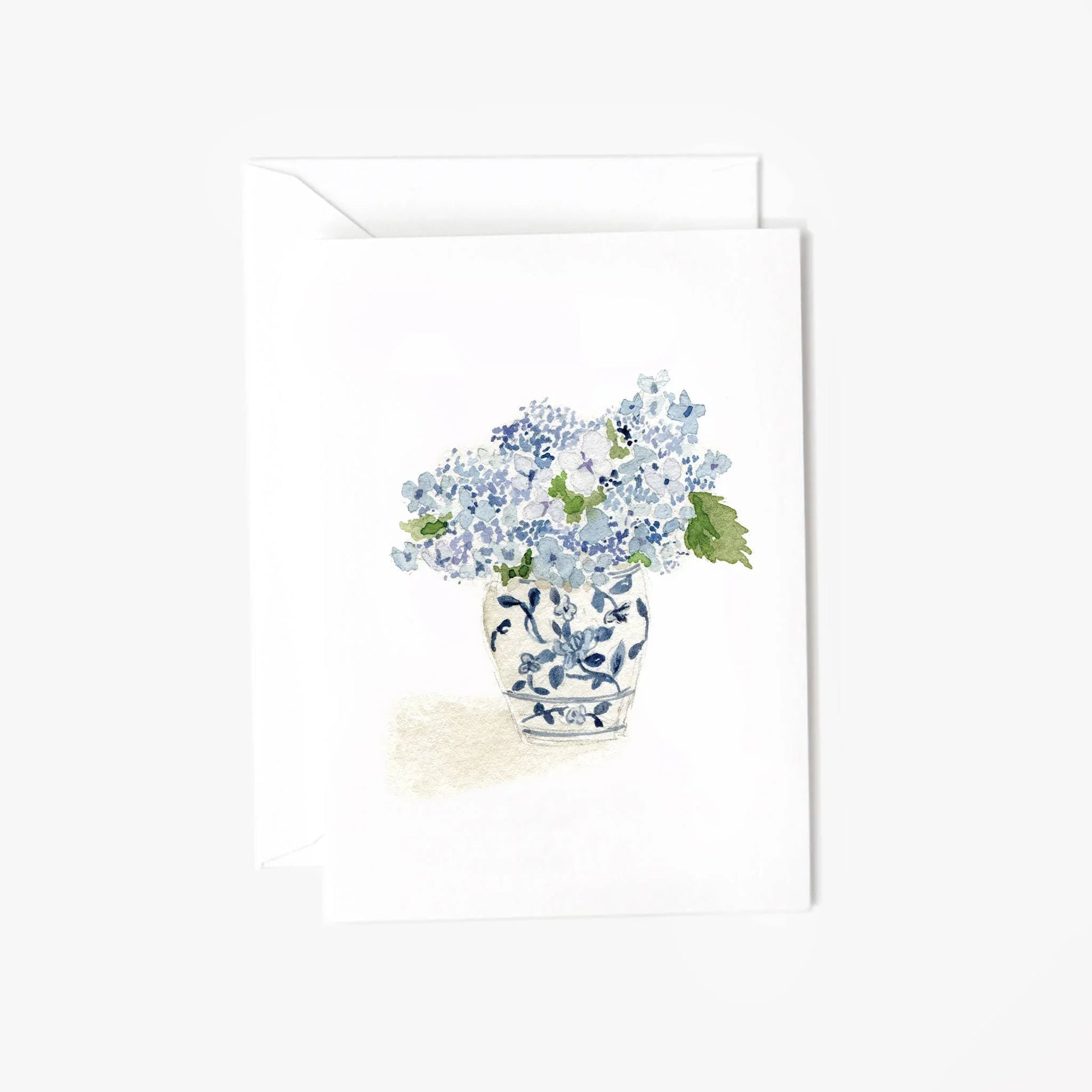 Hydrangea bouquet mini notecard - Marcel’s Culinary Experience