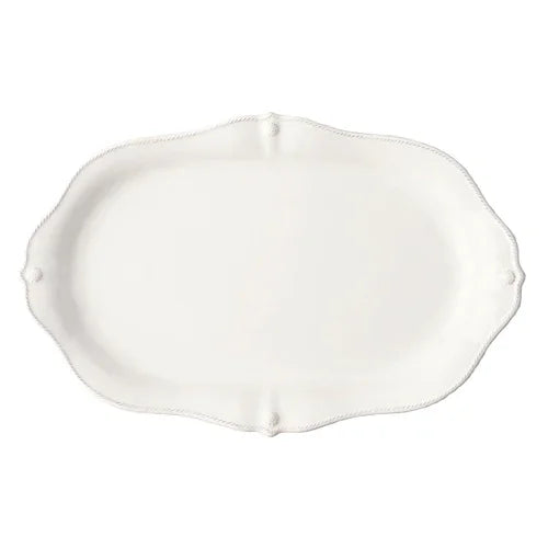 Juliska Berry & Thread 20" Platter - Whitewash - Marcel’s Culinary Experience