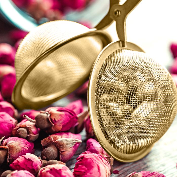 Gold Tea Infuser - Marcel’s Culinary Experience