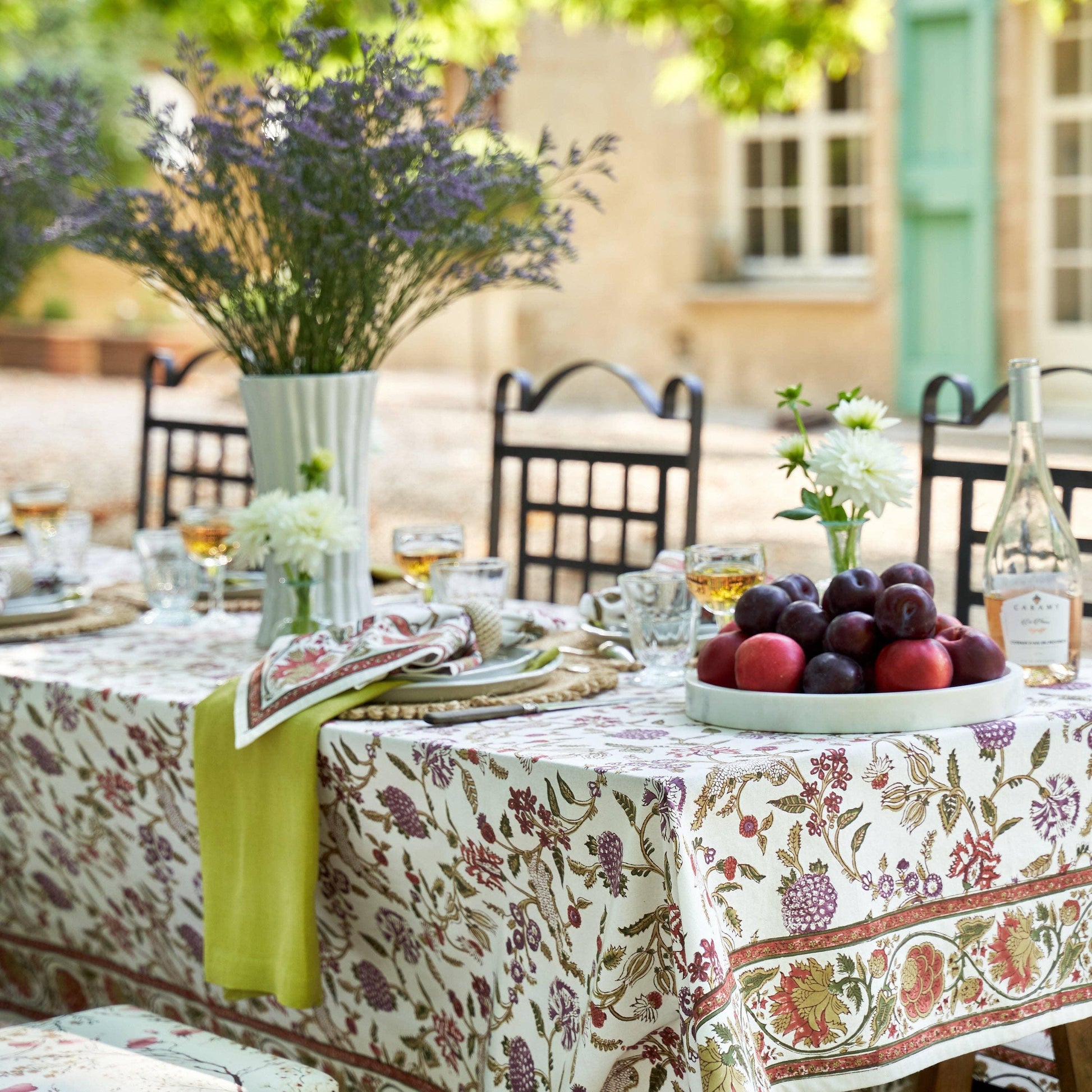 French Tablecloth Louise Multicolor - Marcel’s Culinary Experience