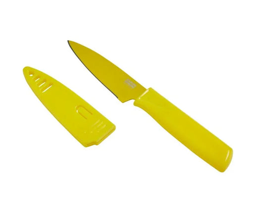 Kuhn Rikon Paring Knife COLORI®, Yellow - Marcel’s Culinary Experience