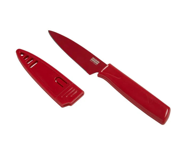 Kuhn Rikon Paring Knife COLORI®, Red - Marcel’s Culinary Experience