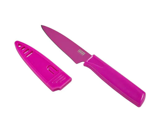 Kuhn Rikon Paring Knife COLORI®, Fuchsia - Marcel’s Culinary Experience