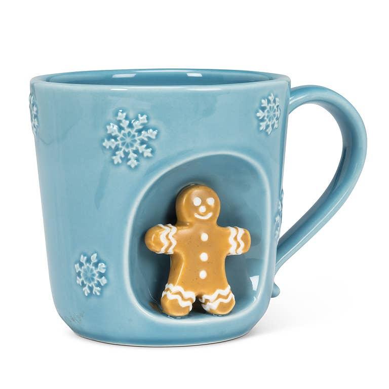 Snowflake Mug with Holiday Characters - Marcel’s Culinary Experience