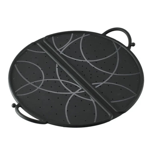 Kuhn Rikon Folding Splatter Guard 12in Black - Marcel’s Culinary Experience