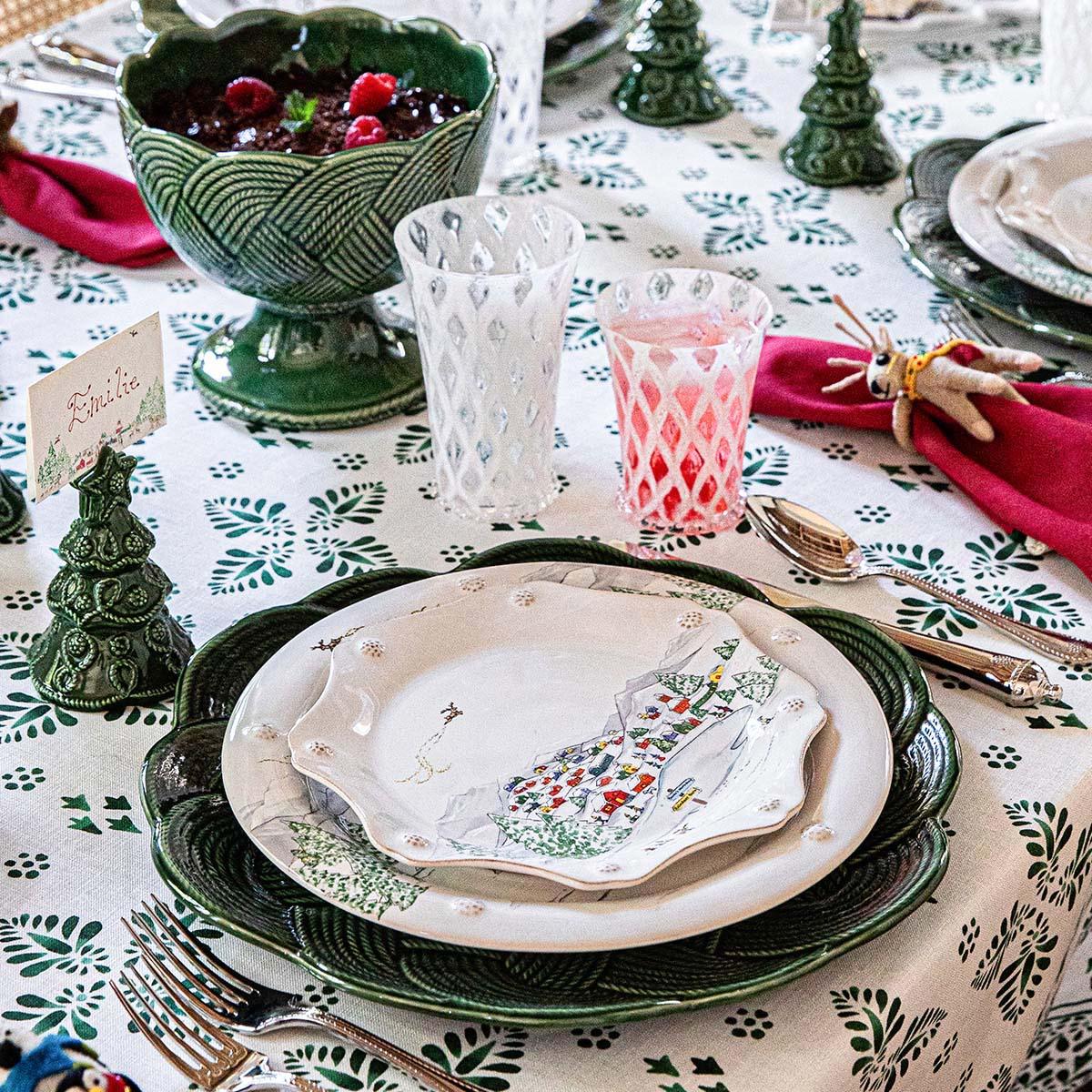 Juliska Berry & Thread North Pole Dinner Plate - Marcel’s Culinary Experience