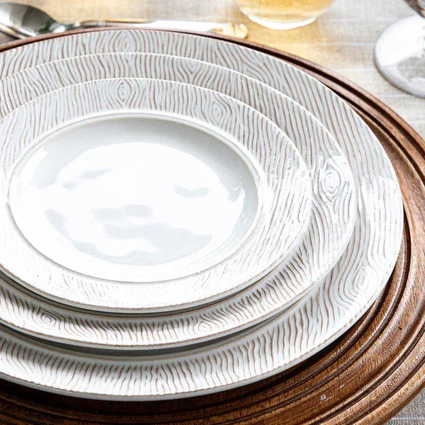 Juliska Blenheim Oak Dinner Plate - Whitewash - Marcel’s Culinary Experience