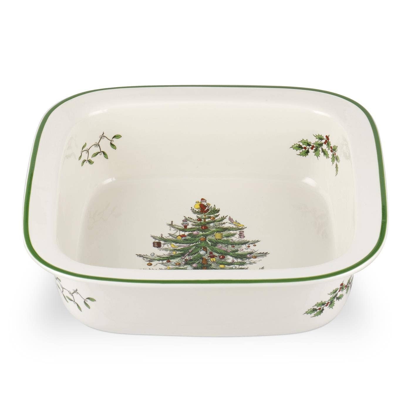 Spode Christmas Tree 10" Square Baker