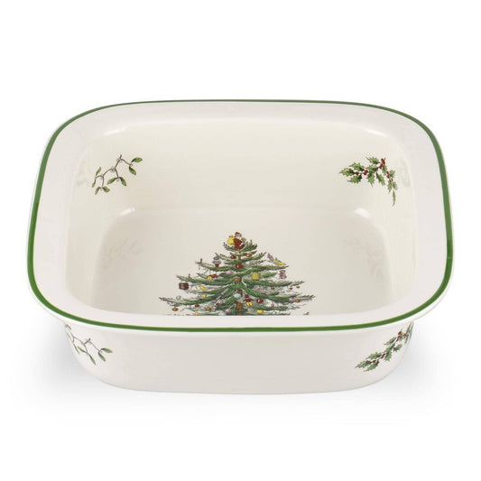 Spode Christmas Tree 10" Square Baker