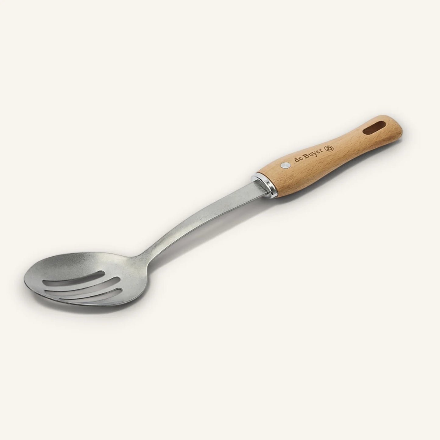 DeBuyer B BOIS Slotted Spoon