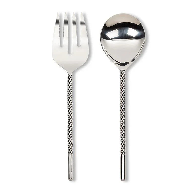 Twist Handle Salad Servers - Marcel’s Culinary Experience