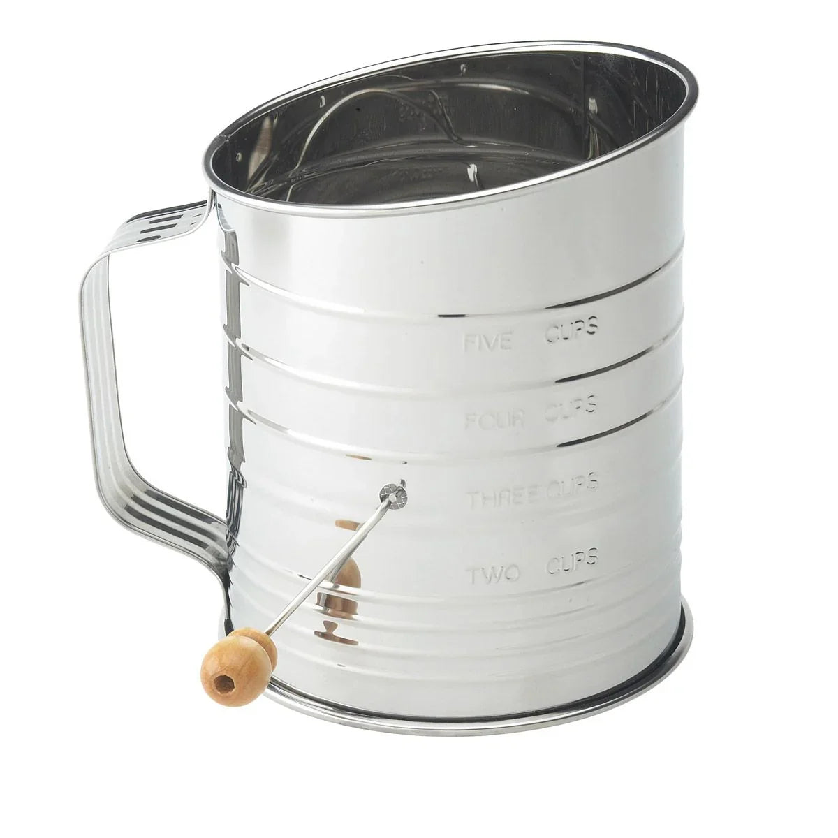 Mrs. Anderson's Baking Hand Crank Sifter, 5 Cup - Marcel’s Culinary Experience