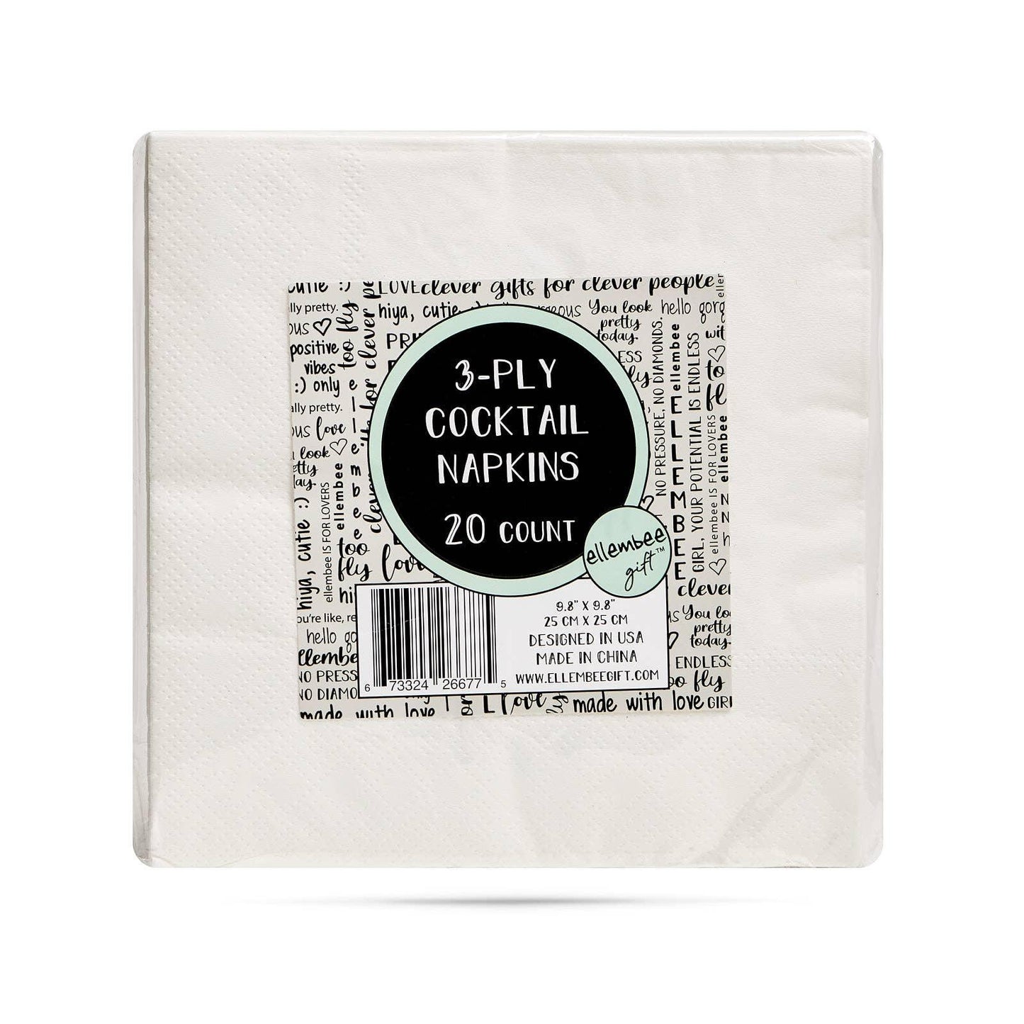 Yesterday I Quit Drinking But Tonight - Funny Cocktail Napkins