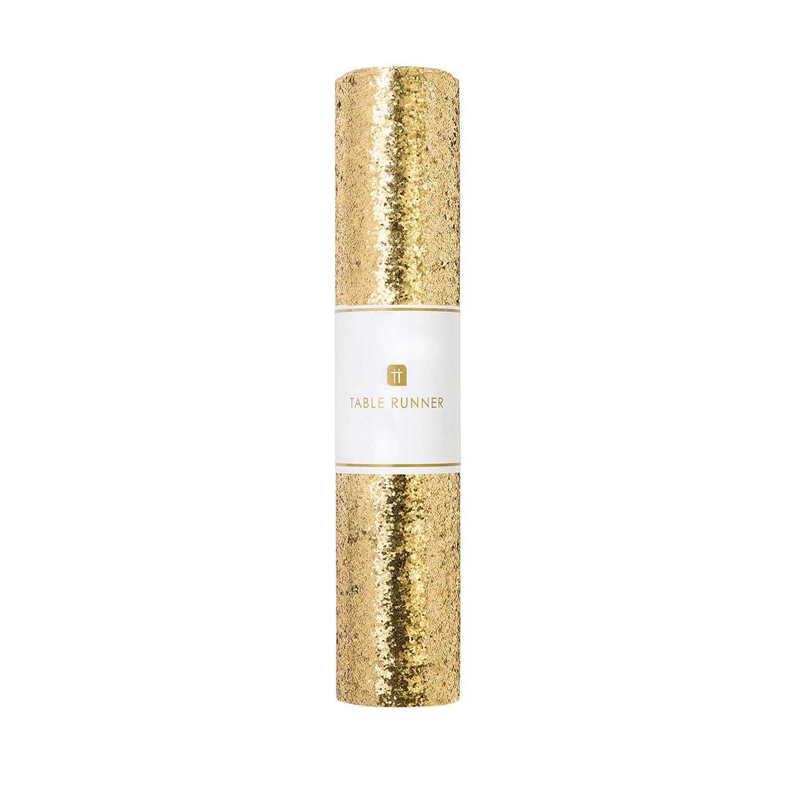 Gold Glitter Table Runner | 6ft | Christmas Decor | - Marcel’s Culinary Experience