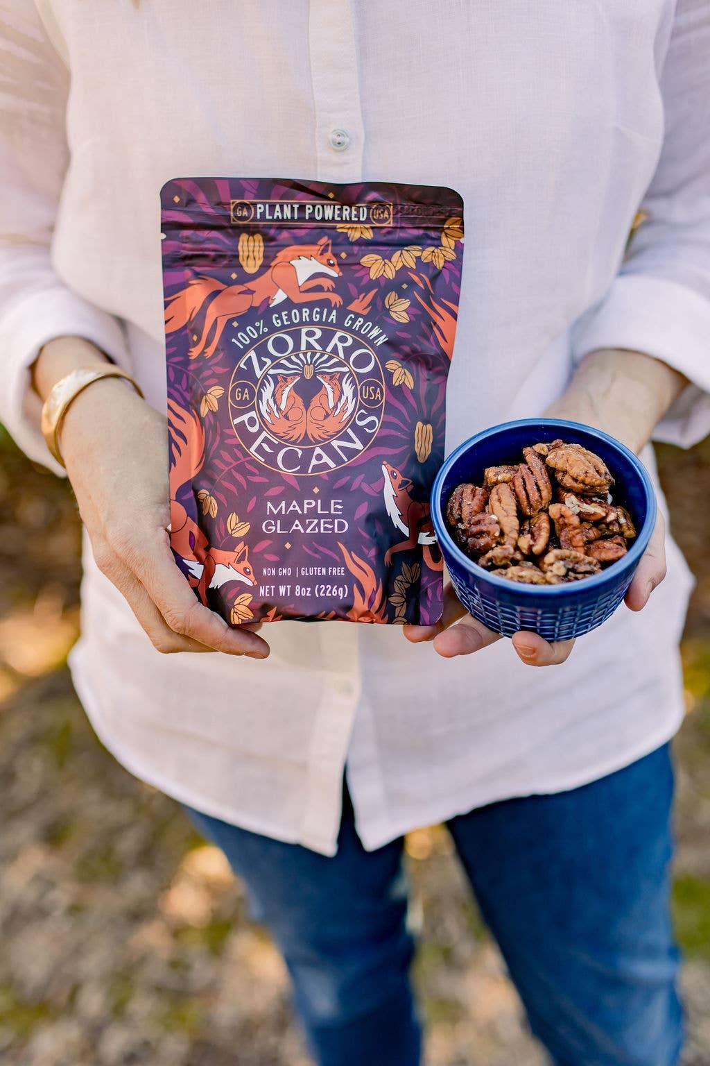 Zorro Maple Glazed Pecans