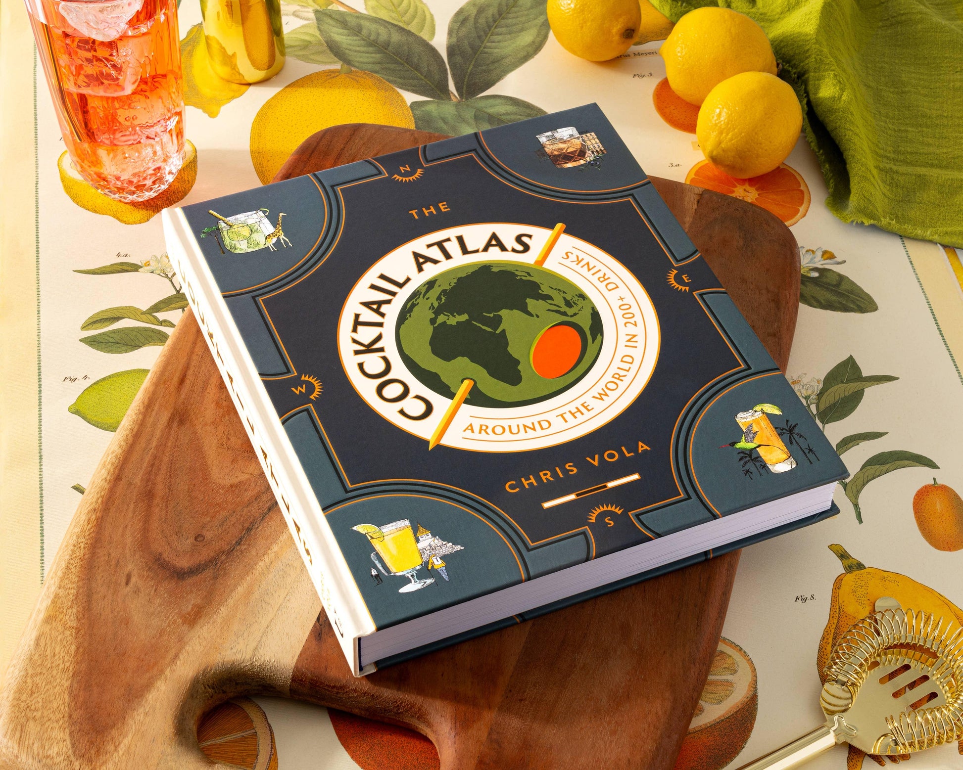 The Cocktail Atlas: Around the World in 200+ Drinks - Marcel’s Culinary Experience